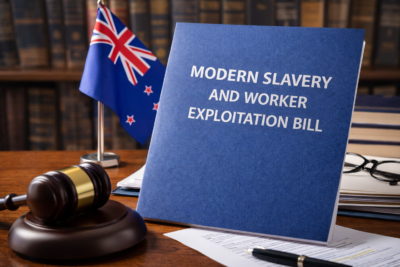 New Zealand Modern Slavery Bill